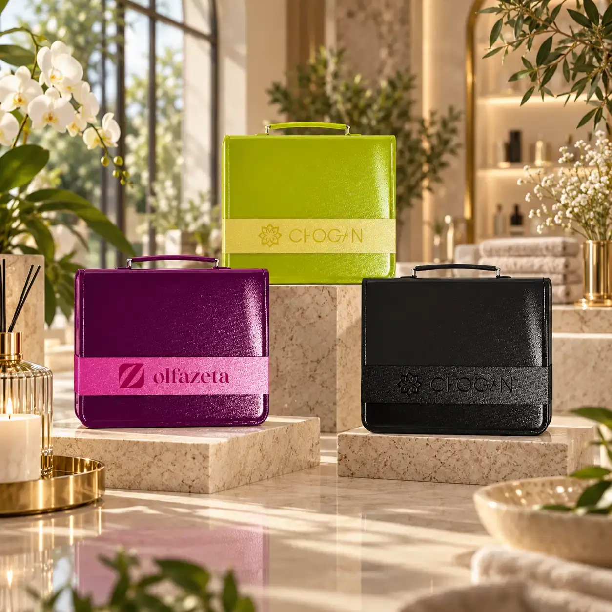 Business Starter Kit LITE noir vert et violet