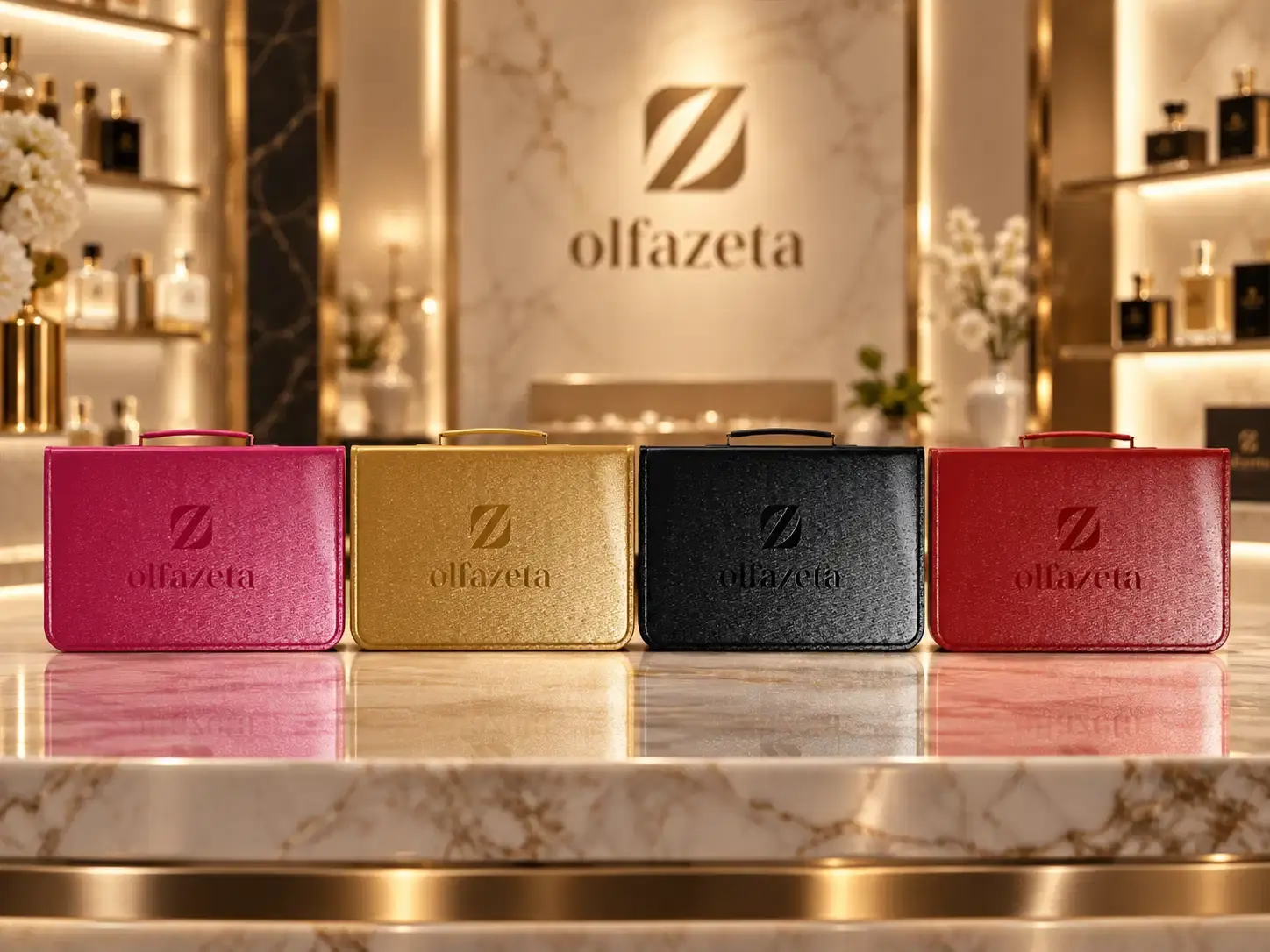 Business Starter Kit Olfazeta avec 143 échantillons de parfums