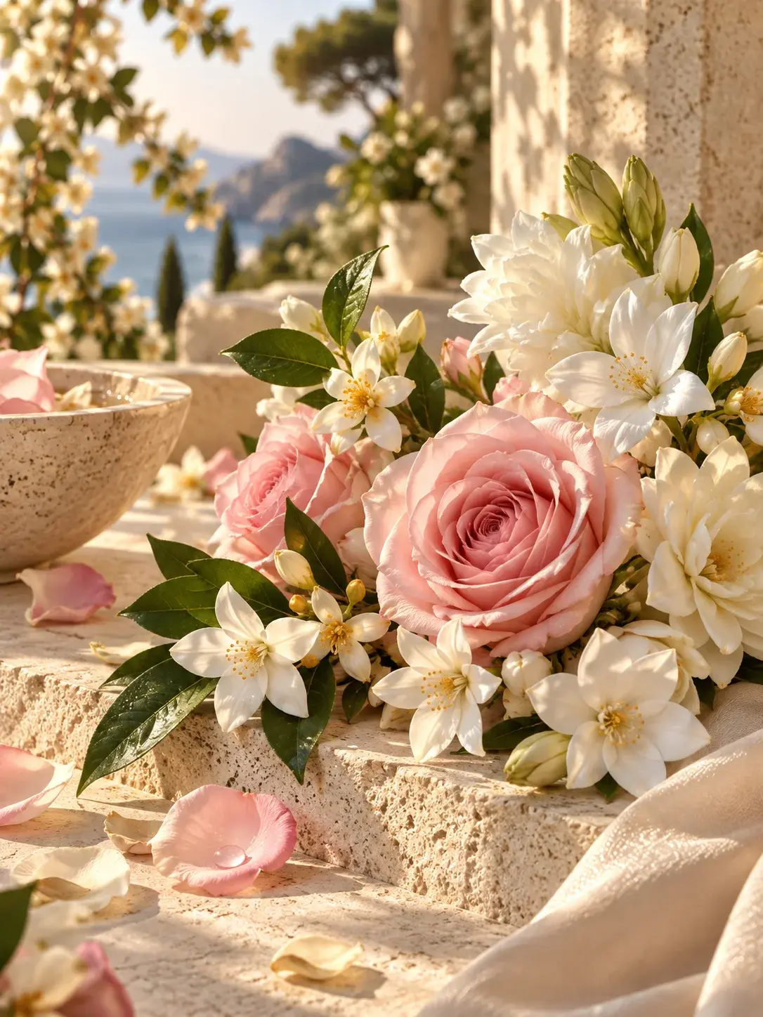 Fleurs de la famille olfactive florale Olfazeta