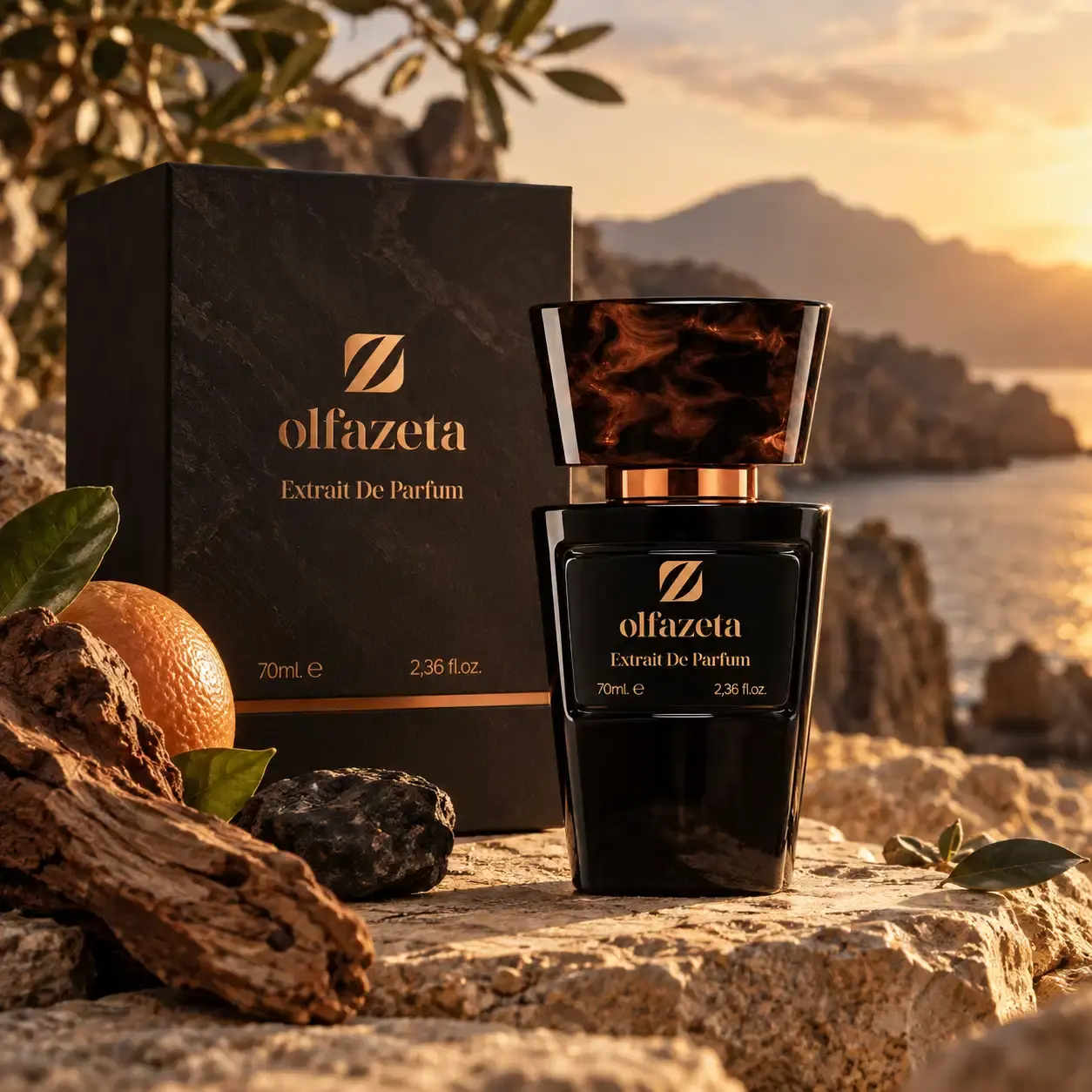 Parfum homme Olfazeta Chogan 022M Elemental inspiré de Terre d’Hermès
